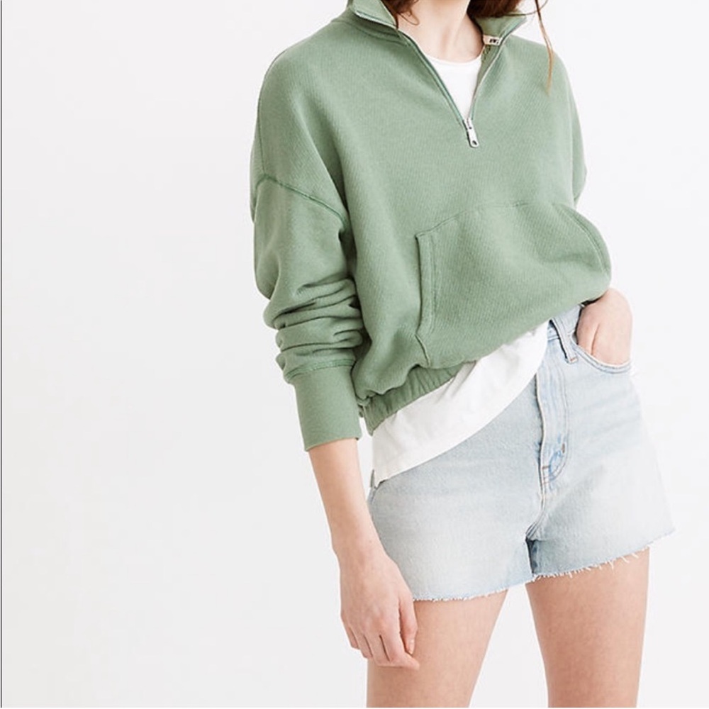 Madewell The Momjean Short in Fitzgerald Wash - 23